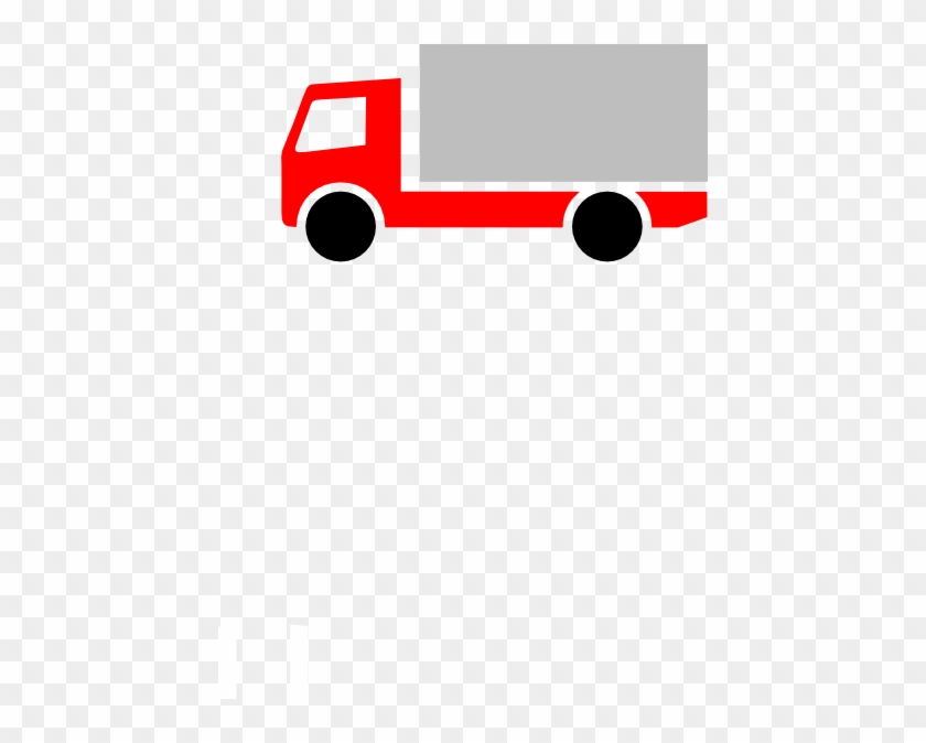Truck 3c Clip Art At Clker - Truck Clip Art Red #333490