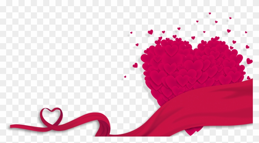 Canadian Thanksgiving Heart Ribbon Material,love Element - Canadian Thanksgiving Heart Ribbon Material,love Element #333616