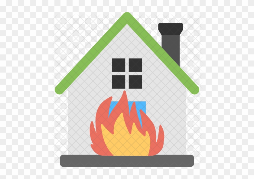 House On Fire Icon - Emblem #333594