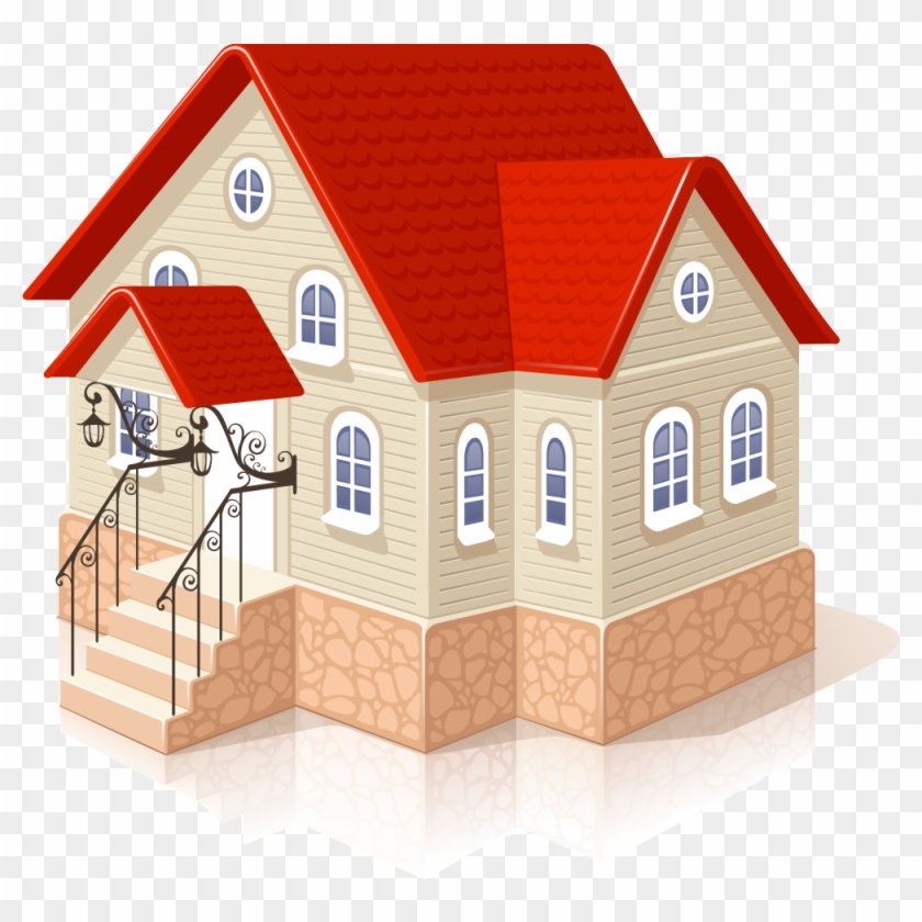House Clipart Png - 3d Home Icon Png #333645