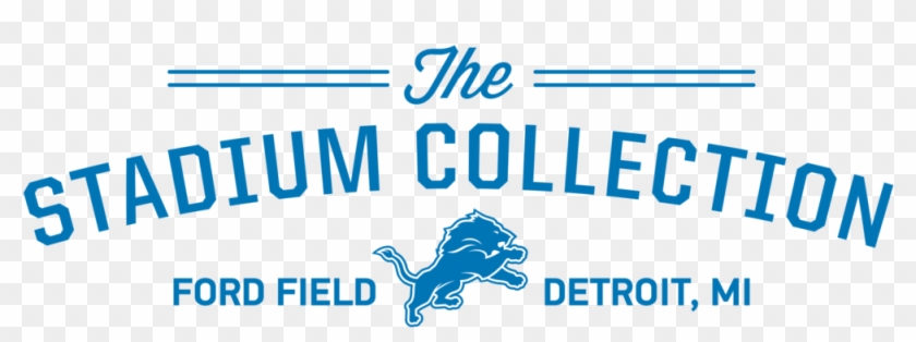 Visit The Stadium Collection, The Detroit Lions And - Detroit Lions Sticker Decal S18 - 2 Inch #333657