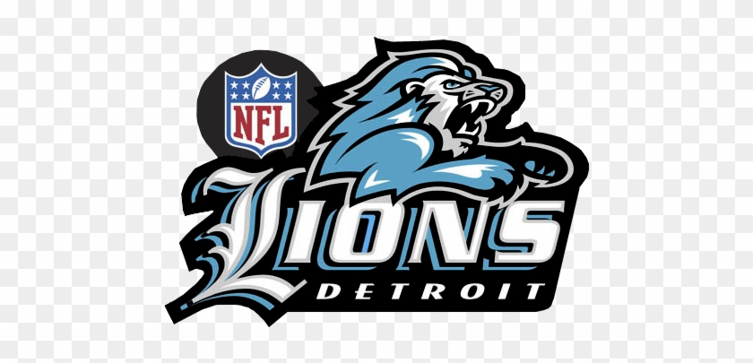 Detroit Lions Logo Walldevil - Michigan Football Team Nfl #333669