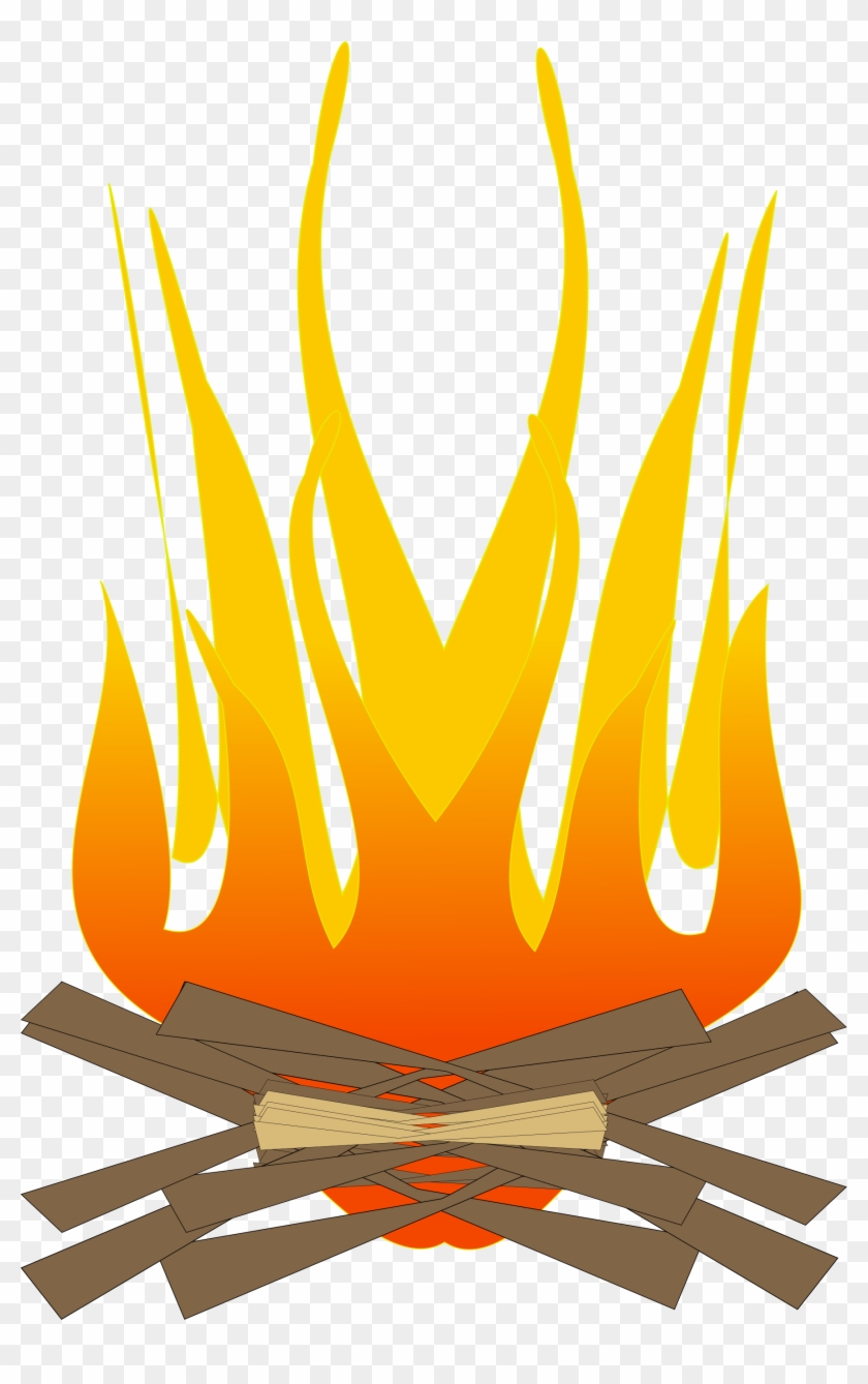 Firefighters Pour Water On A Blazing House Fire In - Cartoon Fireplace Png #333699
