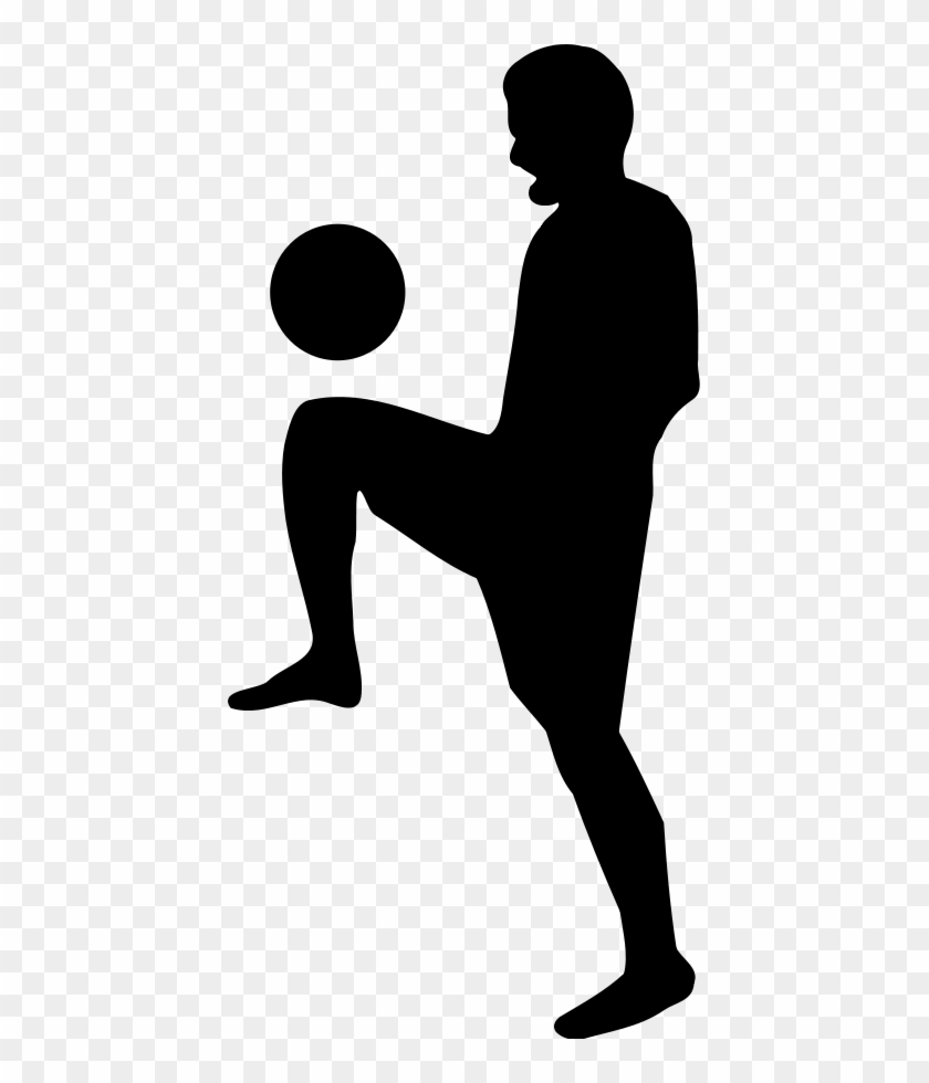 Ace - Clipart - Soccer Silhouette Gif #333701