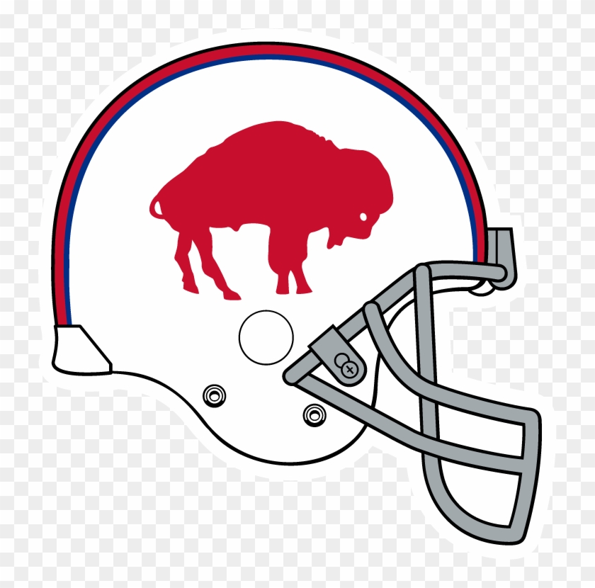 2013 Nfl Helmet Right Side View Srgb Optimized Graphics - Buffalo Bills Old #333716