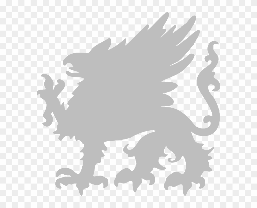 Silver Griffin Clip Art - Griffin Clip Art Transparent #333743