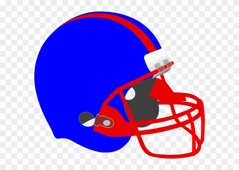 Football Helmet Clip Art At Clker - Helmet And Football Drawing #333844