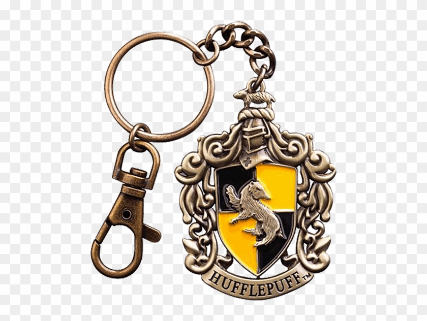 Of The Four Hogwarts Houses - Hufflepuff Crest Key Chain #333862