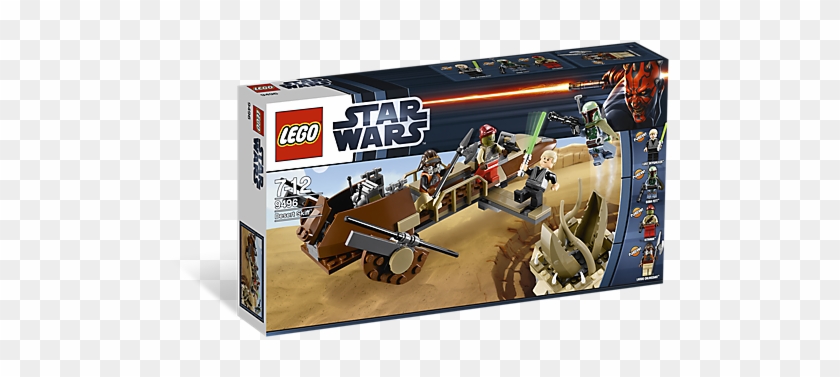 Overpower The Renowned Bounty Hunter, Boba Fett To - Lego Star Wars 9496 Desert Skiff #333945