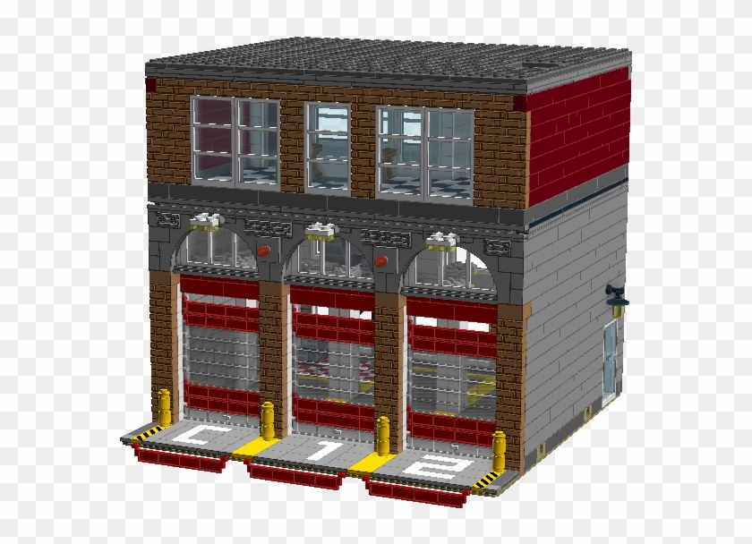 By Pushing The Building Nearly To The Limit Of The - Fire Department Building Png #333948