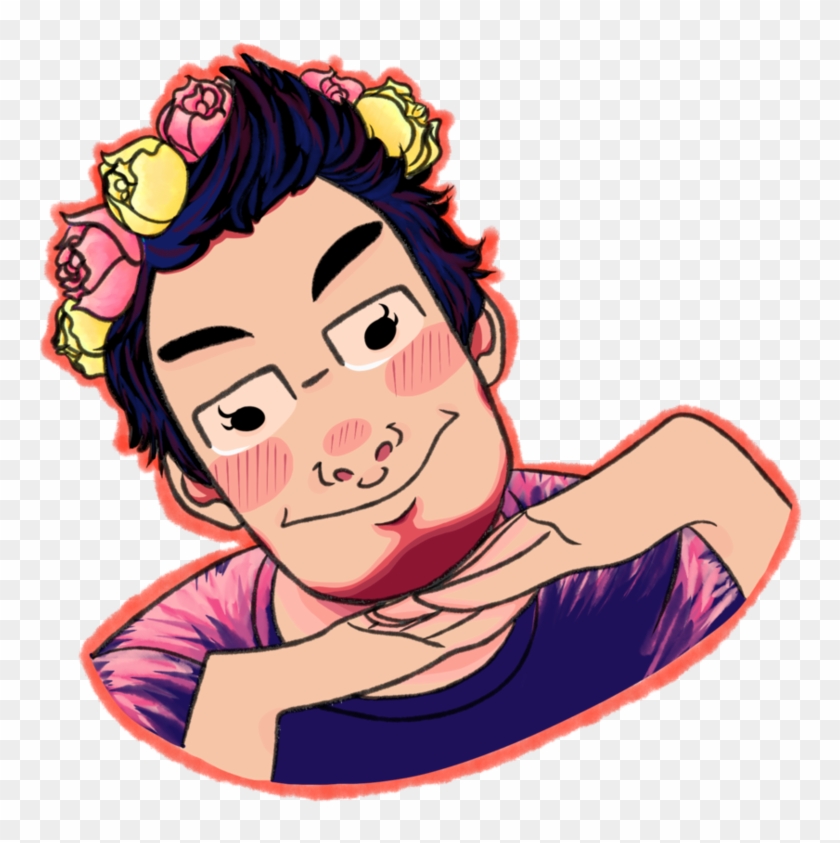 Flower Crown Markiplier By Animated123 On Deviantart - Transparent Flower Crown Cartoon #333980