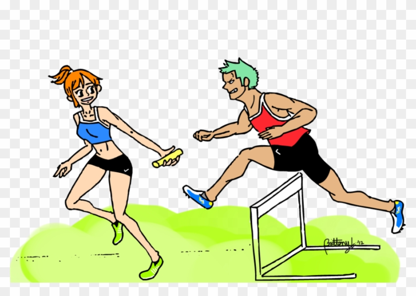 Track And Field By Thebrittanylee On Clipart Library - Anime Track And Field #334039