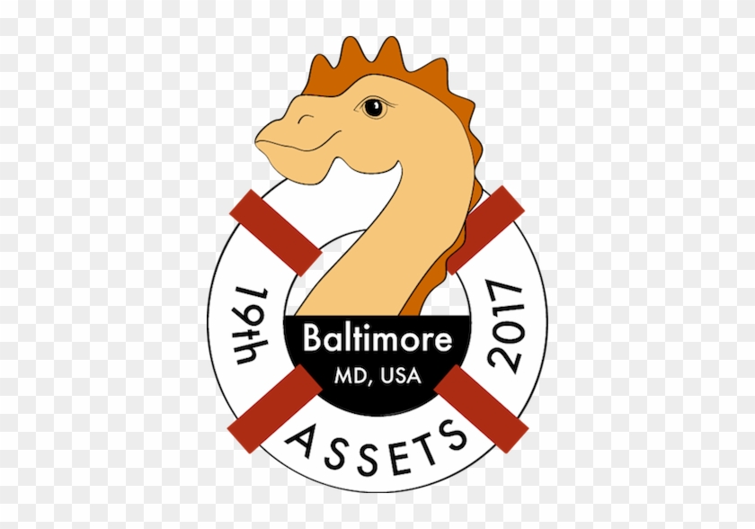 The Assets 2017 Logo Shows Chessie The Chesapeake Bay - Cartoon #334122