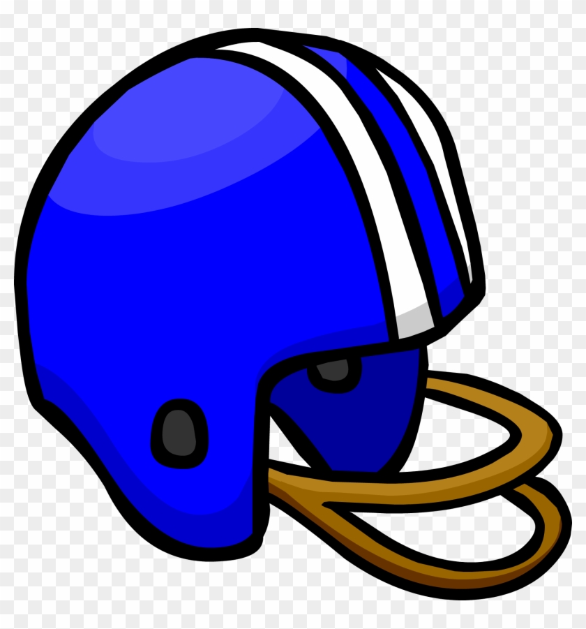 Blue Football Helmet - Blue Football Helmet #334189