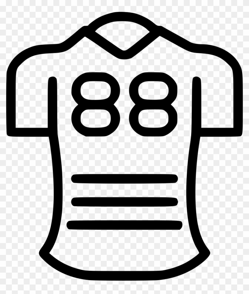 Football Jersey Svg Png Icon Free Download - Sports #334232