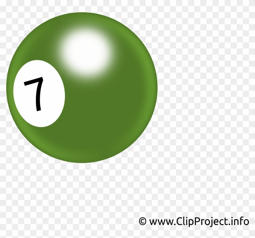 Boule De Billard Clip Art Gratuit - Billiardkugel Clipart #334282