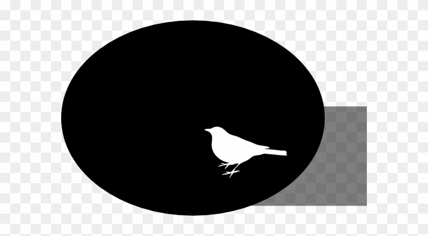 White Bird On Black Background Clip Art - Bird Background Clipart Black And White #334358