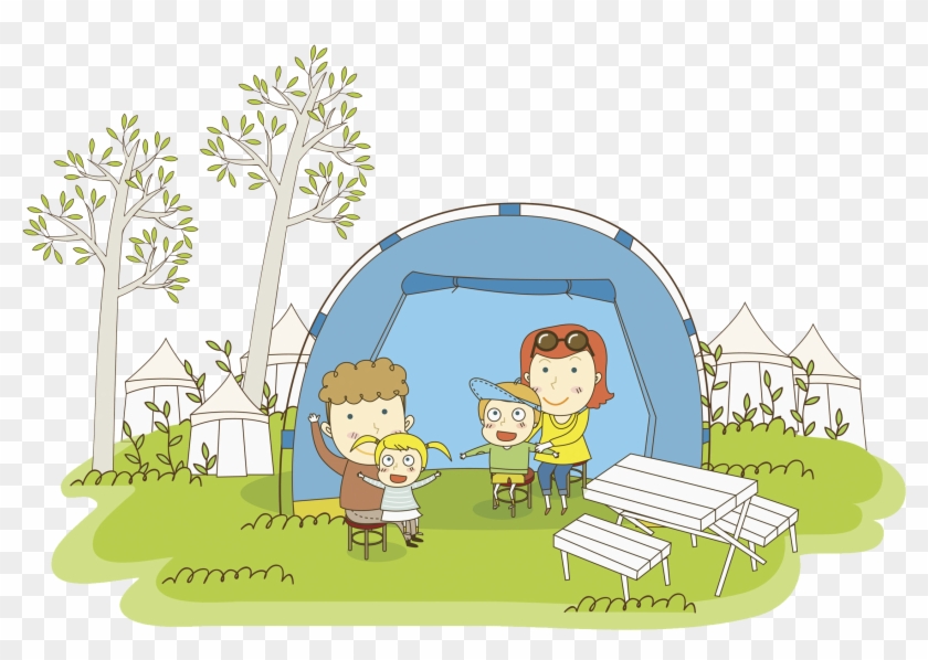 Tent Camping Illustration - Tent #334368