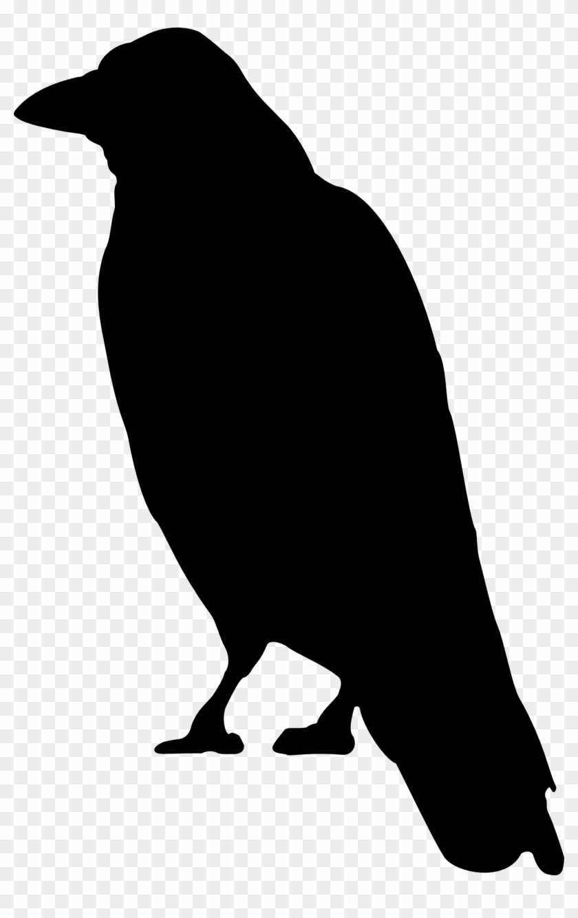 Crow Clipart Crow Clip Art Black And White Clipart - Crow Clipart #334392