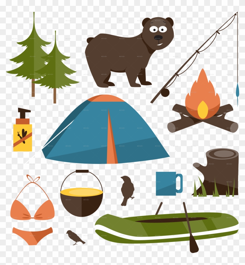 Camping Set - Illustration #334398