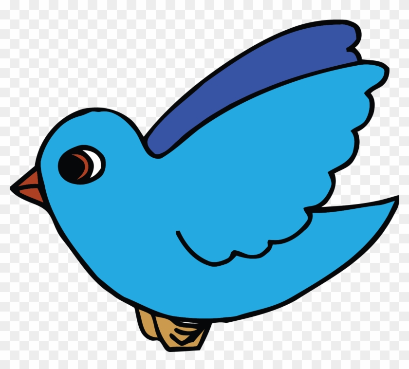 Sky Blue Bird Clipart Png - Sky Blue Bird Clipart Png #334431