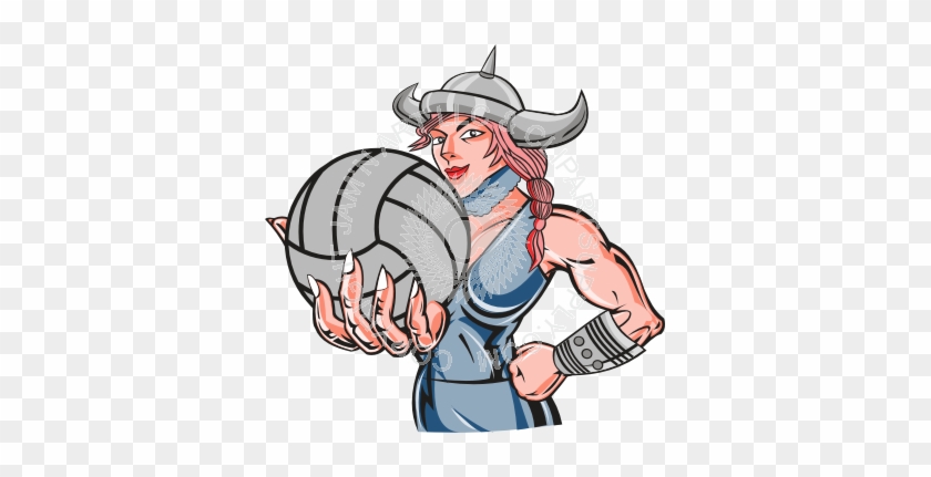 Viking Clipart Volleyball - Viking Volleyball #334436