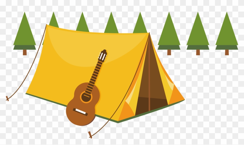 Camping Summer Camp Tent Illustration - Summer Camp Vector Png #334452
