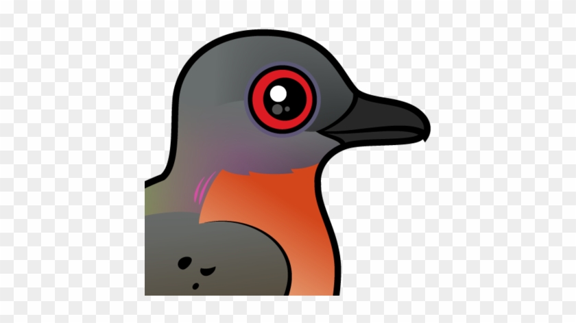 About The Passenger Pigeon - Passenger Pigeon Cartoon - Free Transparent PNG  Clipart Images Download