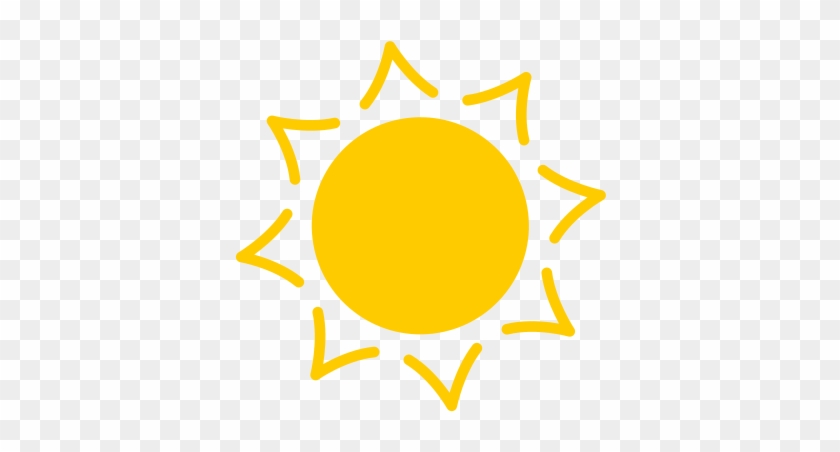 Summer Camp - Sun Flat Png #334489