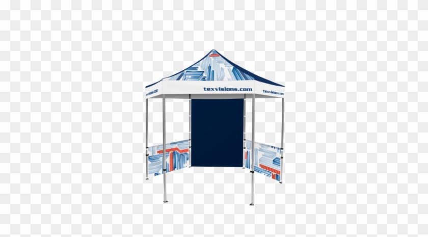 Advertising Tent Plus Hex Pavilion 10' X 10' - Canopy #334597