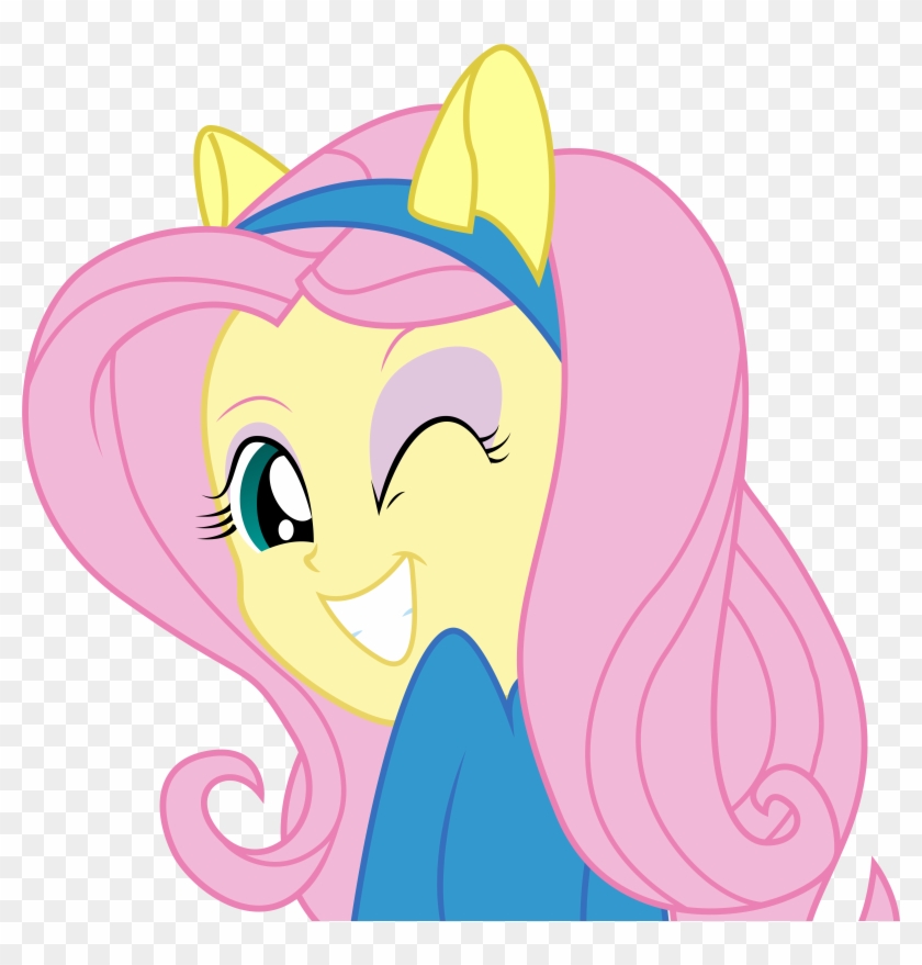 Equestria Girls - Fluttershy Equestria Girl Art #334717