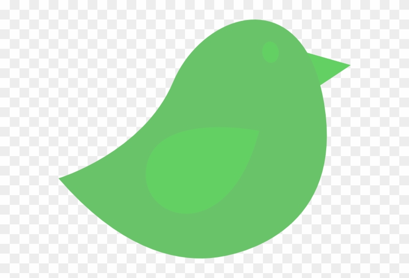 Green Bird Clip Art At Clker - Green Bird Icon #334732