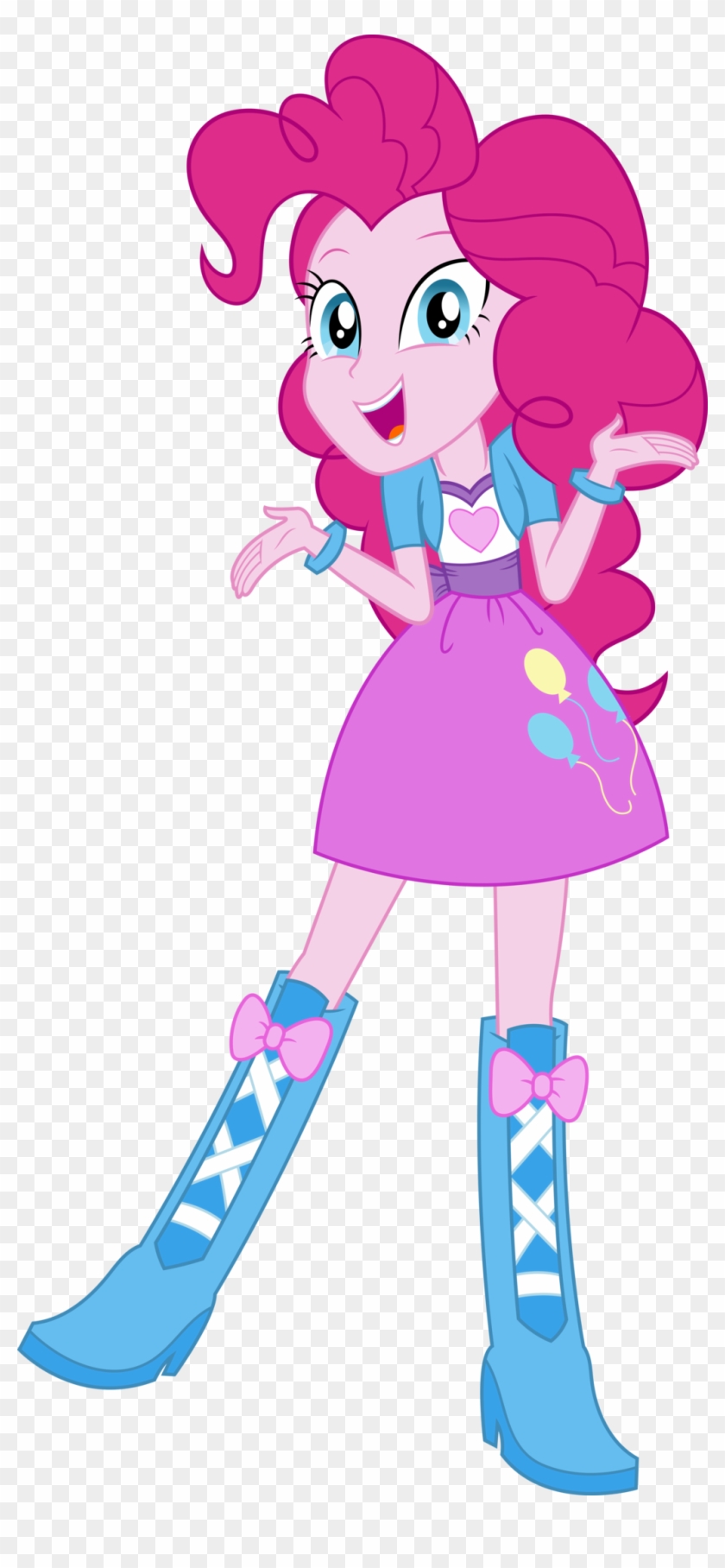 Equestria Girls Pinkie Pie Vector By Icantunloveyou - Pinkie Pie Equestria Girl #334765