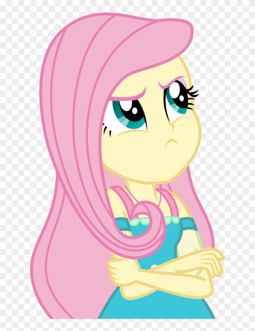 <, A Little Birdie Told Me, Annoyed, Artist - Mlp Eg Fluttershy Series Sad Vector #334823