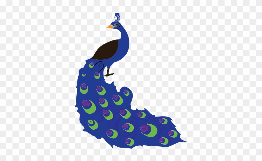 Peacock Clipart Cute Baby - Peafowl #334878