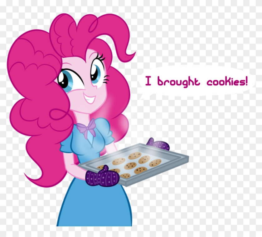 Wubcakeva, Cookie, Equestria Girls, Food, Oven Mitts - Pinkie Pie #334996