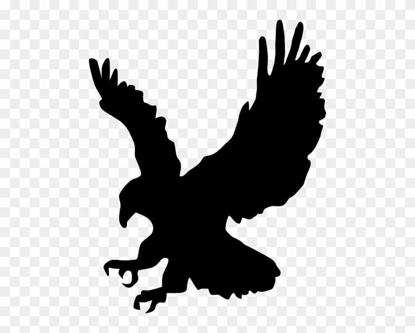 Soaring Eagle Clip Art - Eagle Silhouette #335280