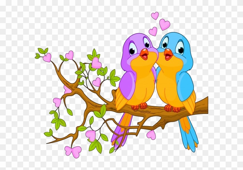 Cute Love Birds Cartoon Clip Art Images - Whatsapp Profile Picture Download #335325