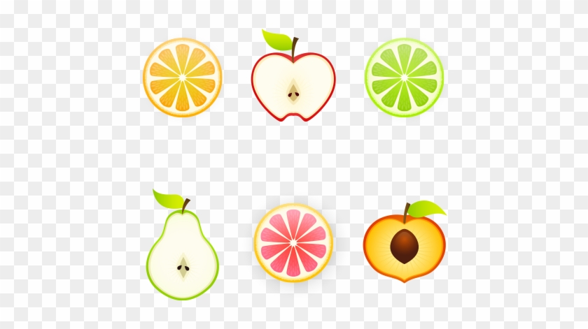 Fruit Slices Illustrations Download Free Vector And - Fruit Illustration Png #335423