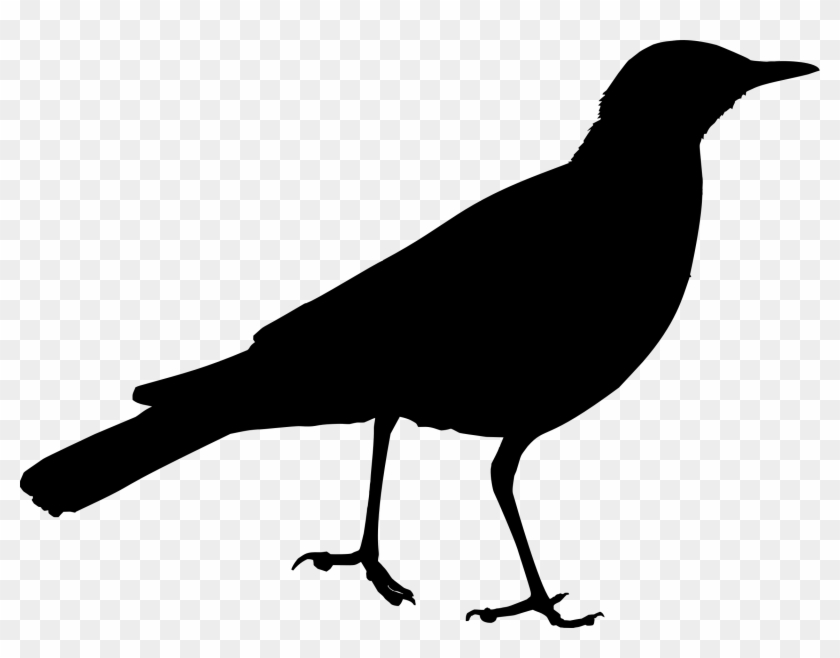 Big Image - Clipart Bird Silhouette #335425