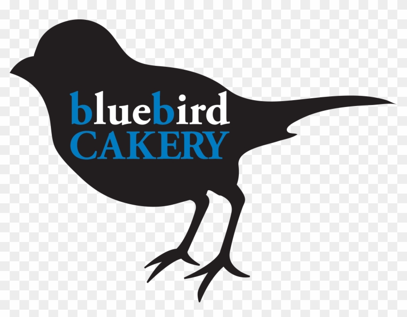 Bluebird Cakery Logo Design Avenue - Bird Silhouette #335433