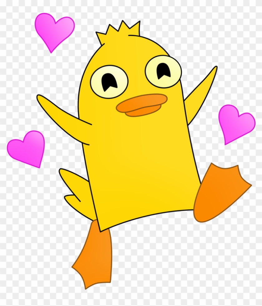 Animated pic of ducky momo