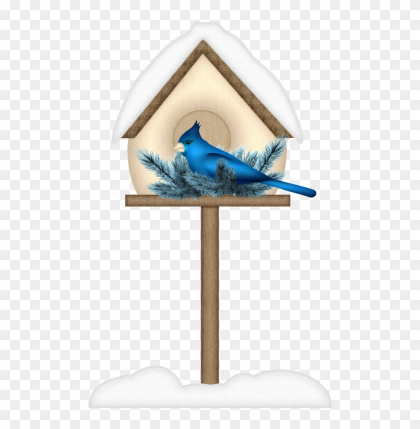 For The Birdsbird Houseswhimsicalclip Artlittle - Atlantic Blue Marlin #335524