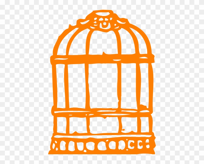 Bird Cage Clip Art At Clker - Know Why The Caged Bird Sings Theme #335531