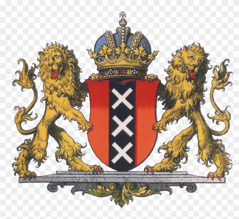 Ströhl Ha Wappen Amsterdam - Amsterdam Coat Of Arms #335562