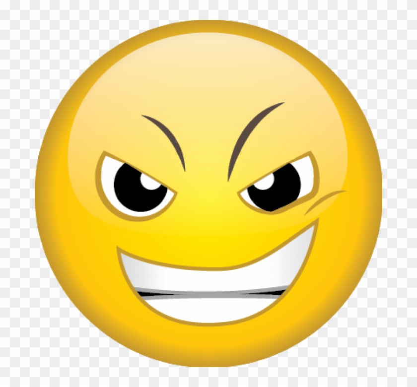 Emoji Printed Golf Balls - Determined Face Emoji #335631