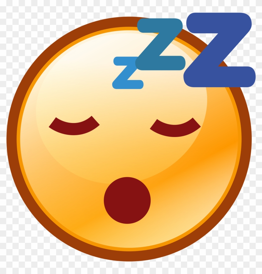 Sleepy Smiley Face Emoticon - Sleep Smiley Png #335661
