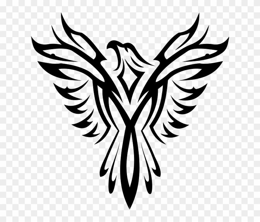 Black Symbol Images - Black And White Eagle #335759