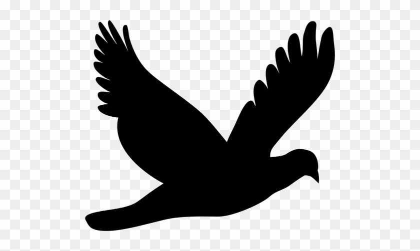 8404 Free Vector Flying Bird Silhouette Public Domain - Machinery Of Freedom By David D Friedman #335785