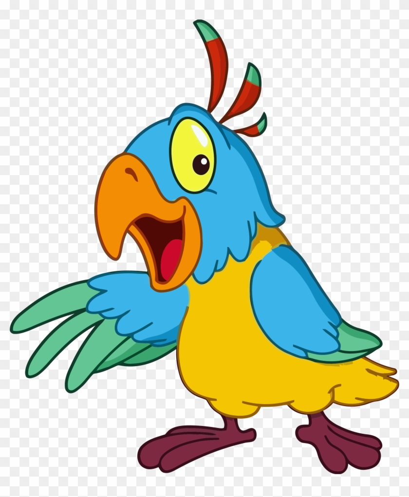 Parrot Bird Clipart Png - Bird Clipart #335792